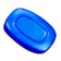 Gema rectangular azul